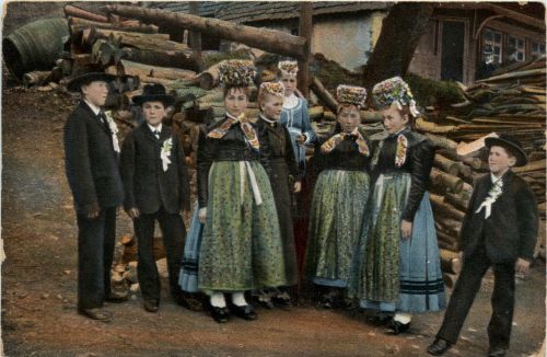 Konfirmanten im Prechthal