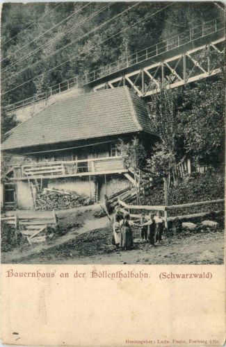 Bauernhaus an der Höllentalbahn
