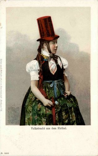 Volkstracht aus dem elzthal