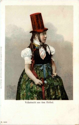 Volkstracht aus dem Elrthal