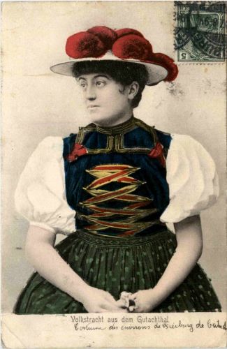 Volkstracht aus dem Gutachtal