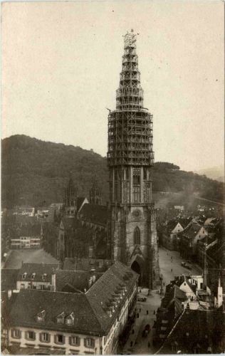 Freiburg - Münster Renovierungsarbeiten