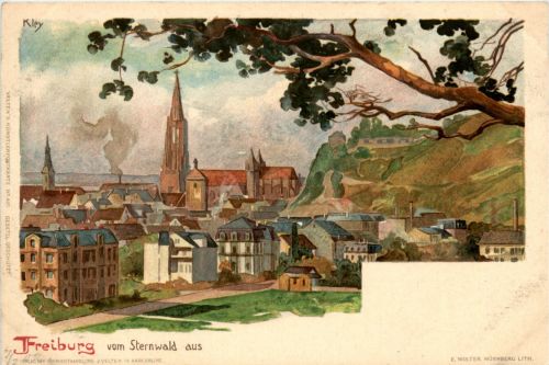 Freiburg - Litho