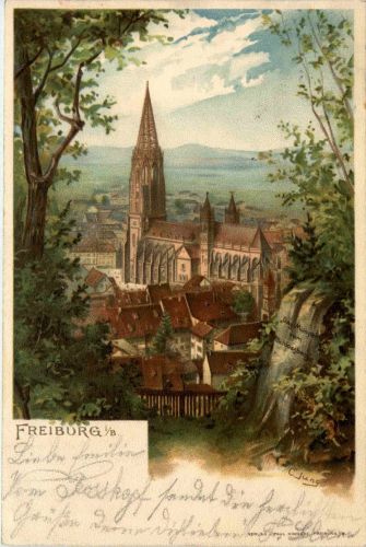 Freiburg - Litho