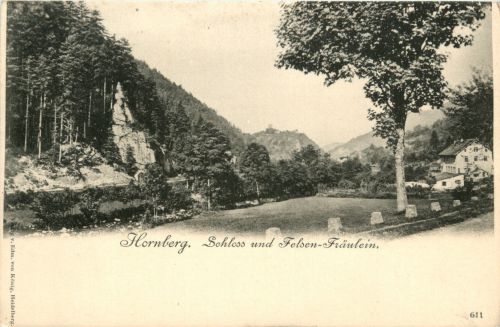 Hornberg - Schloss und Felsen Fräulein