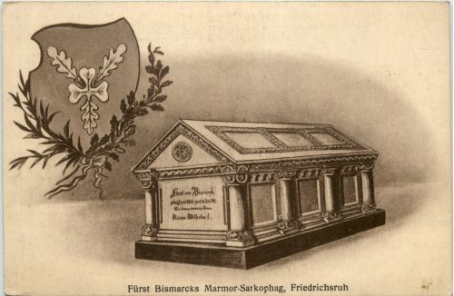 Friedrichsruh - Bismarcks Marmor Sarkophag