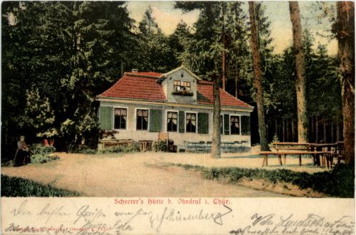 Scherers Hütte Ohrdruf in Thüringen
