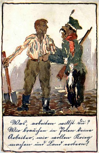 Künstlerkarte
