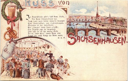 Gruss von Sachsenhausen - REPRO