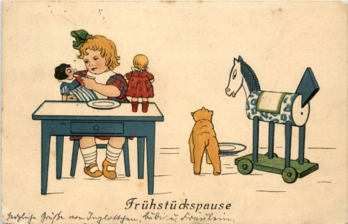 Spielzeug - Frühstückspause