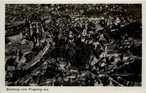 Bamberg vom Flugzeug