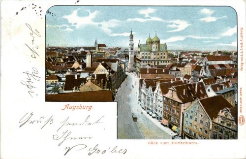 Augsburg - Blick vom Moritzthurm