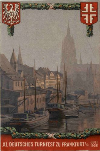 Frankfurt - Deutsches Turnfest 1908