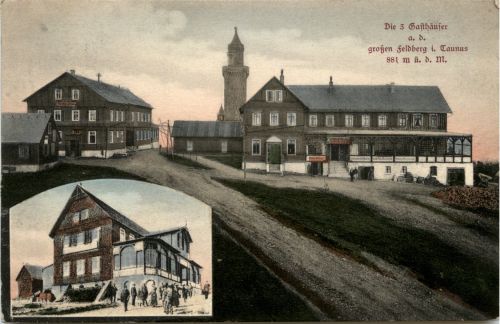Gasthäuser auf dem grossen Feldberg