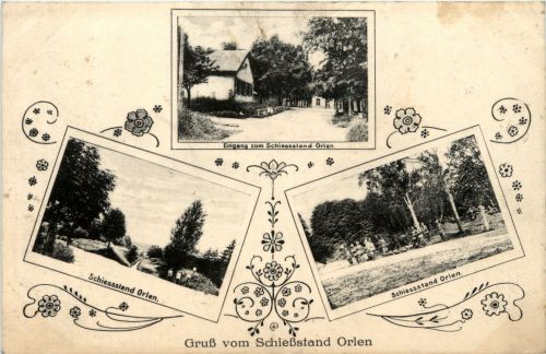 Gruss vom Schiesstand Orlen
