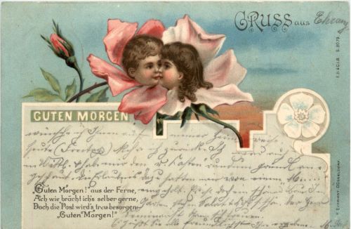 Kinder mit Blumen