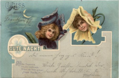 Kinder mit Blumen