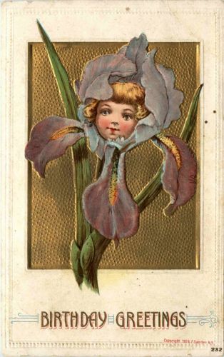 Kind mit Blume