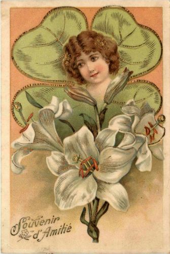 Kind mit Blume