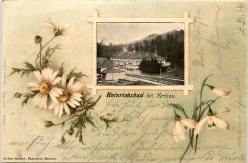 Heinrichsbad bei Herisau - Litho