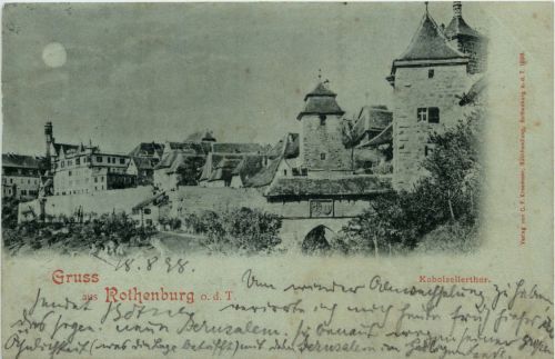 Gruss aus rothenburg