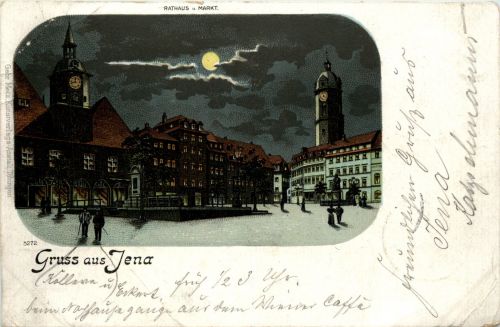 Gruss aus Jena - Litho