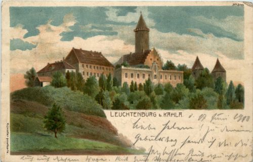 Leuchtenburg - Litho