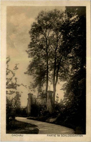 Dachau - Partie im Schlossgarten