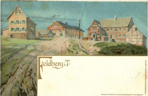 Feldberg im Taunus - Litho