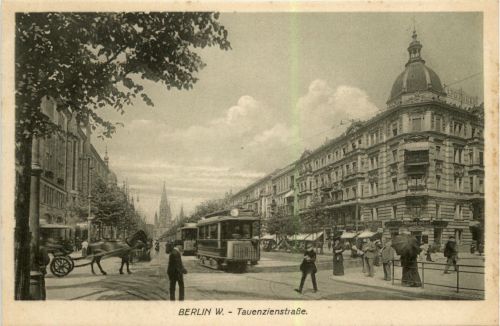 Berlin - Tauenzienstrasse - Strassenbahn