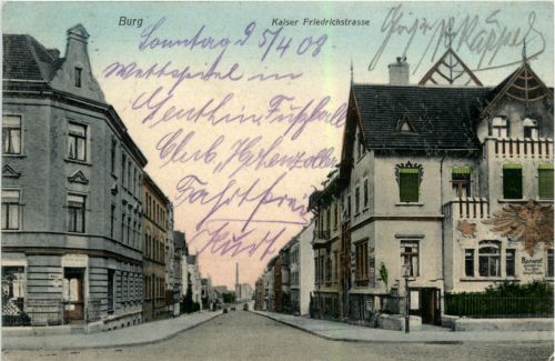 Burg - Kaiser Friedrichstrasse