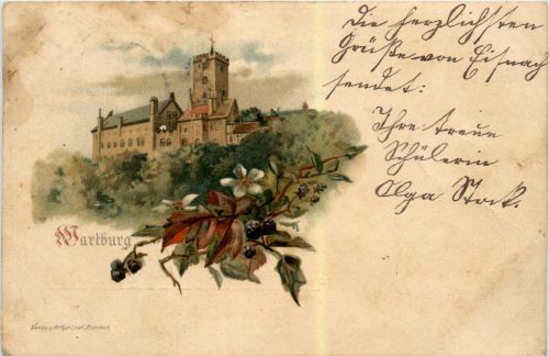 Wartburg - Litho
