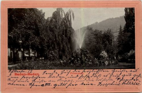 Baden-Baden - Promenade