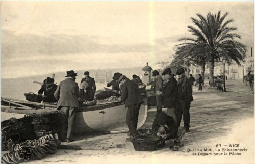 Nice - Quai du Midi La Poissonnerie