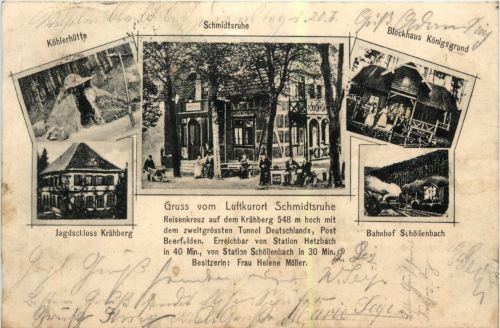 Beerfelden - Gruss vom Luftkurort Schmidtsruhe