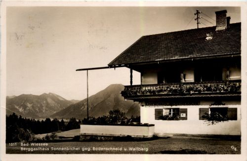 Bad Wiessee - Berggasthaus Sonnenbichel