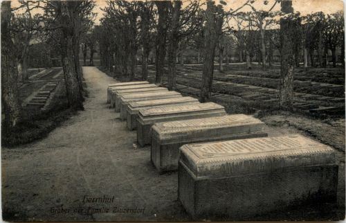 Herrnhut - Gräber dr Familie Zinzendorf