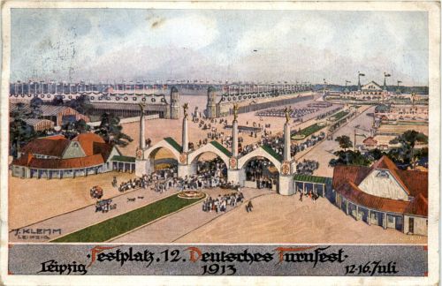 Leipzig - 12. Deutsches Turnfest 1913