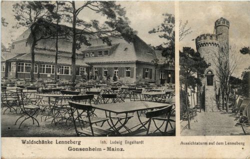 Gonsenheim - Mainz - Waldschänke Lenneberg