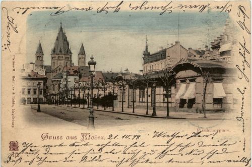Gruss aus Mainz - Fischthorplatz