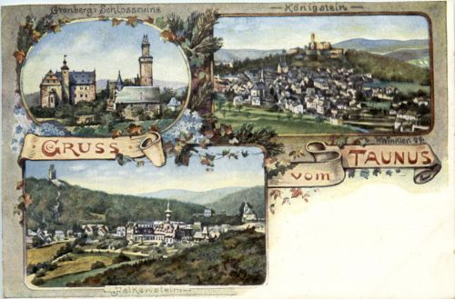 Gruss vom Taunus - Königstein im Taunus