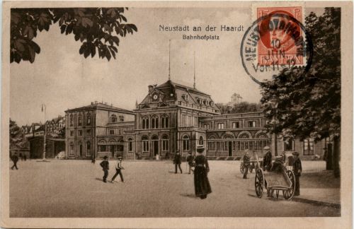 Neustadt an der Hardt - Bahnhofplatz