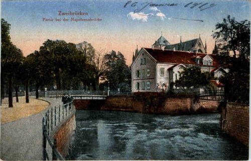 Zweibrücken - Partie bei der Napoleonsbrücke