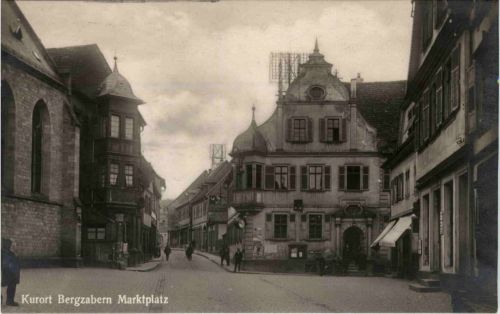 Bergzabern - Marktplatz