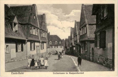 Essen - Steilestrasse im Margarethenhof