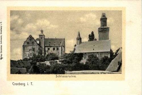 Cronberg - Schlossruine
