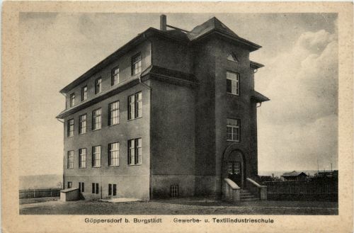 Göppersdorf bei Burgstädt - Gewerbe und Textilindustrieschule