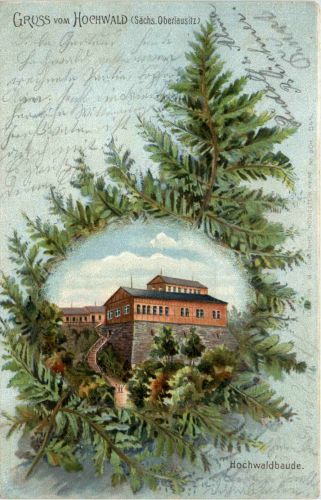 Gruss vom Hochwald - Litho