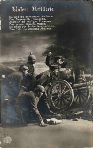 Unsere Artillerie - Feldpost