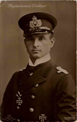 Kapitänleutnant Weddigen